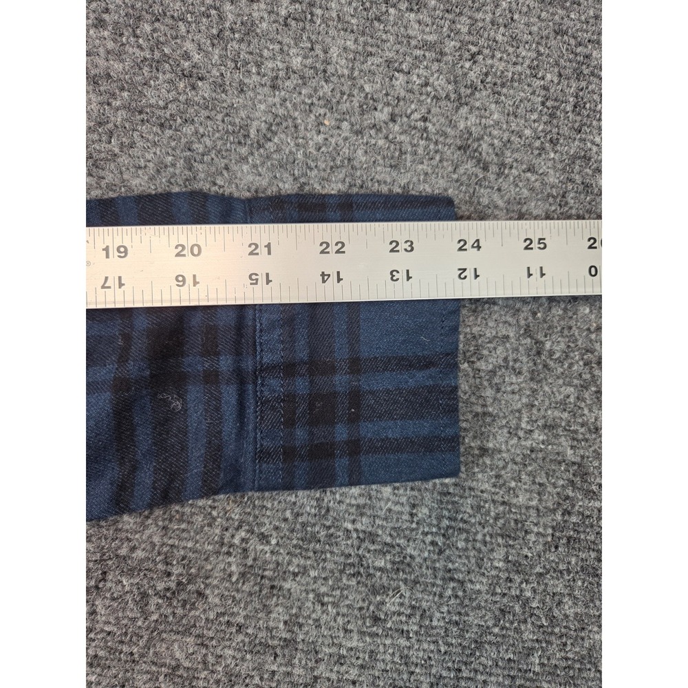 NEW Carhartt Flannel Tunic Shirt Womens Small Night Blue Relaxed Fit Midweight - Picture 5 of 9